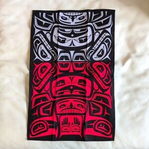 Cotton Kitchen Longhouse Indigenous Design by Jason Peters, Salish